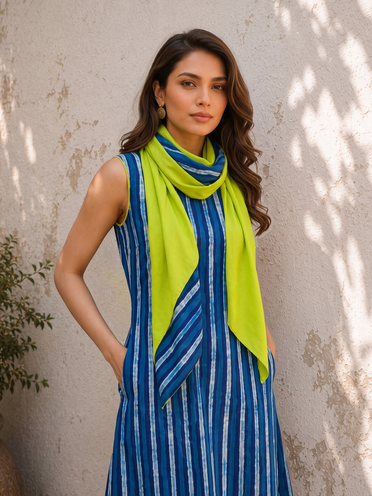 KoraKanvas Indigo Drift Dress 5