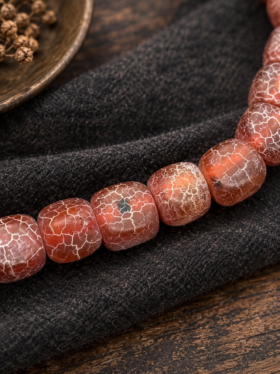 KoraKanvas Natural Beads Opera Necklace 4