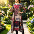 KoraKanvas Artisan Mosaic Kurta