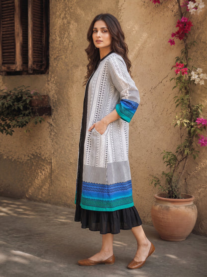 KoraKanvas Azure Tide Jacket Dress Set 2