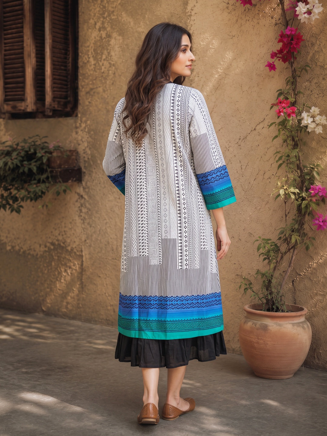 KoraKanvas Azure Tide Jacket Dress Set 5