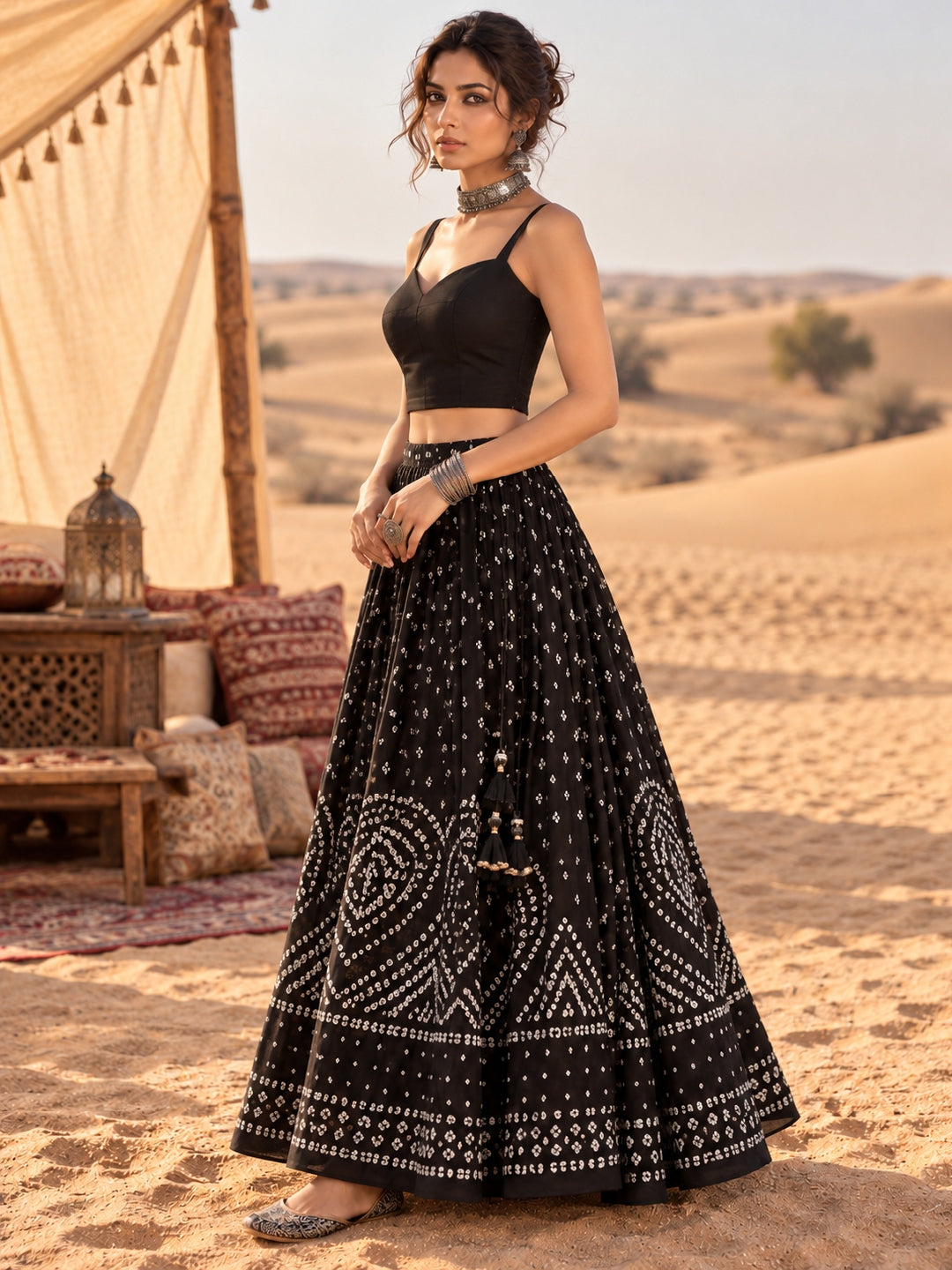KoraKanvas Black Cotton Blouse 4