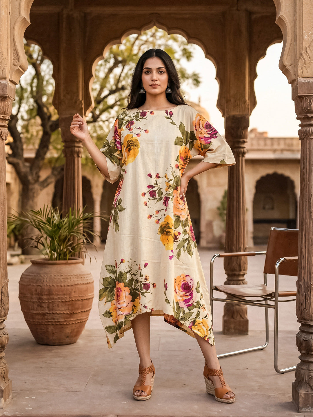 KoraKanvas Botanical Bloom Dress 1