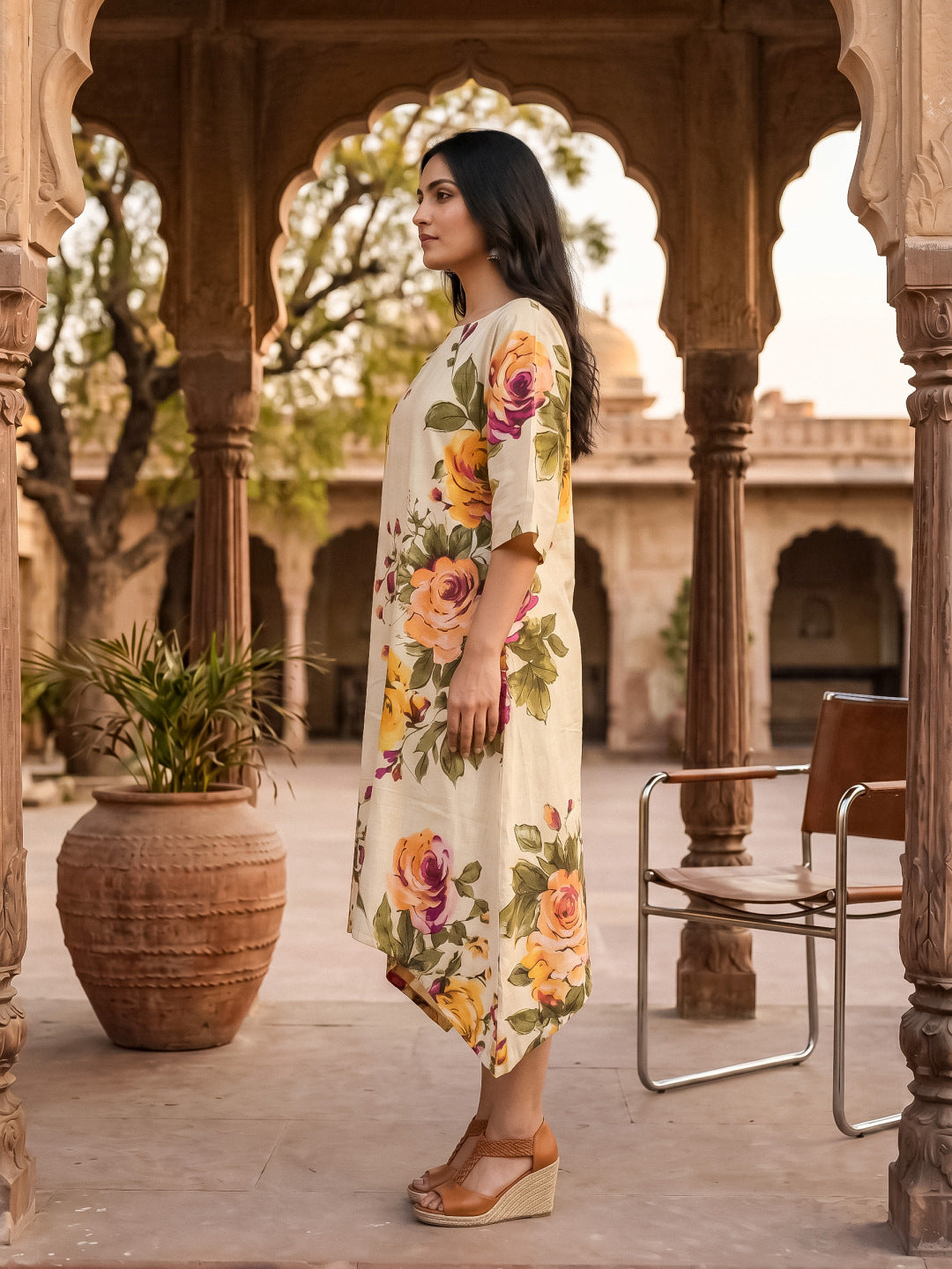 KoraKanvas Botanical Bloom Dress 3