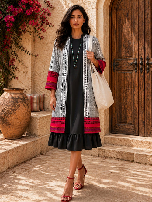 KoraKanvas Coral Reef Jacket Dress Set