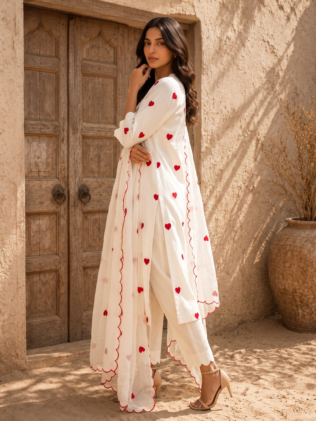 KoraKanvas Heartscape Kurta Set 2