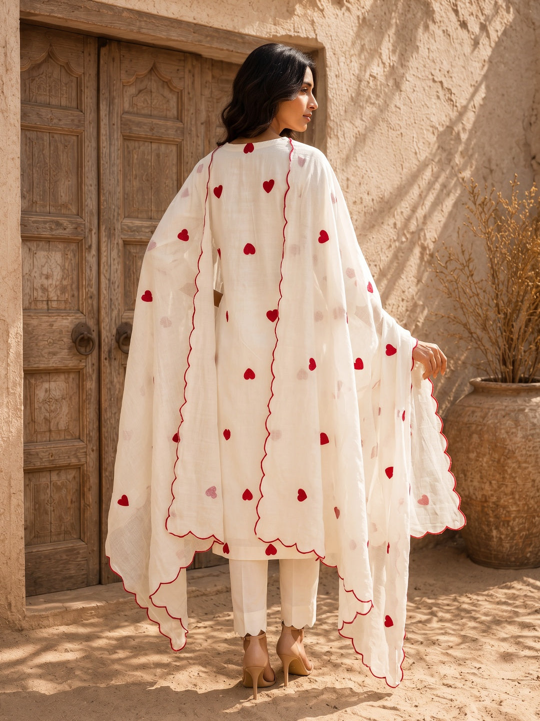 KoraKanvas Heartscape Kurta Set 3