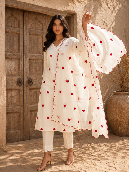 KoraKanvas Heartscape Kurta Set 4