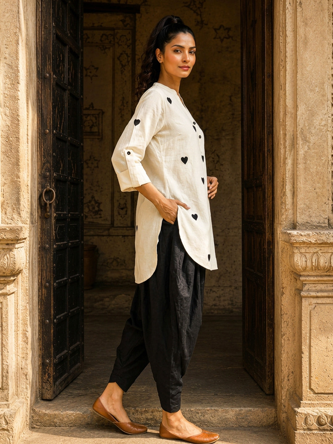 KoraKanvas Heartscape Tunic Shirt 2