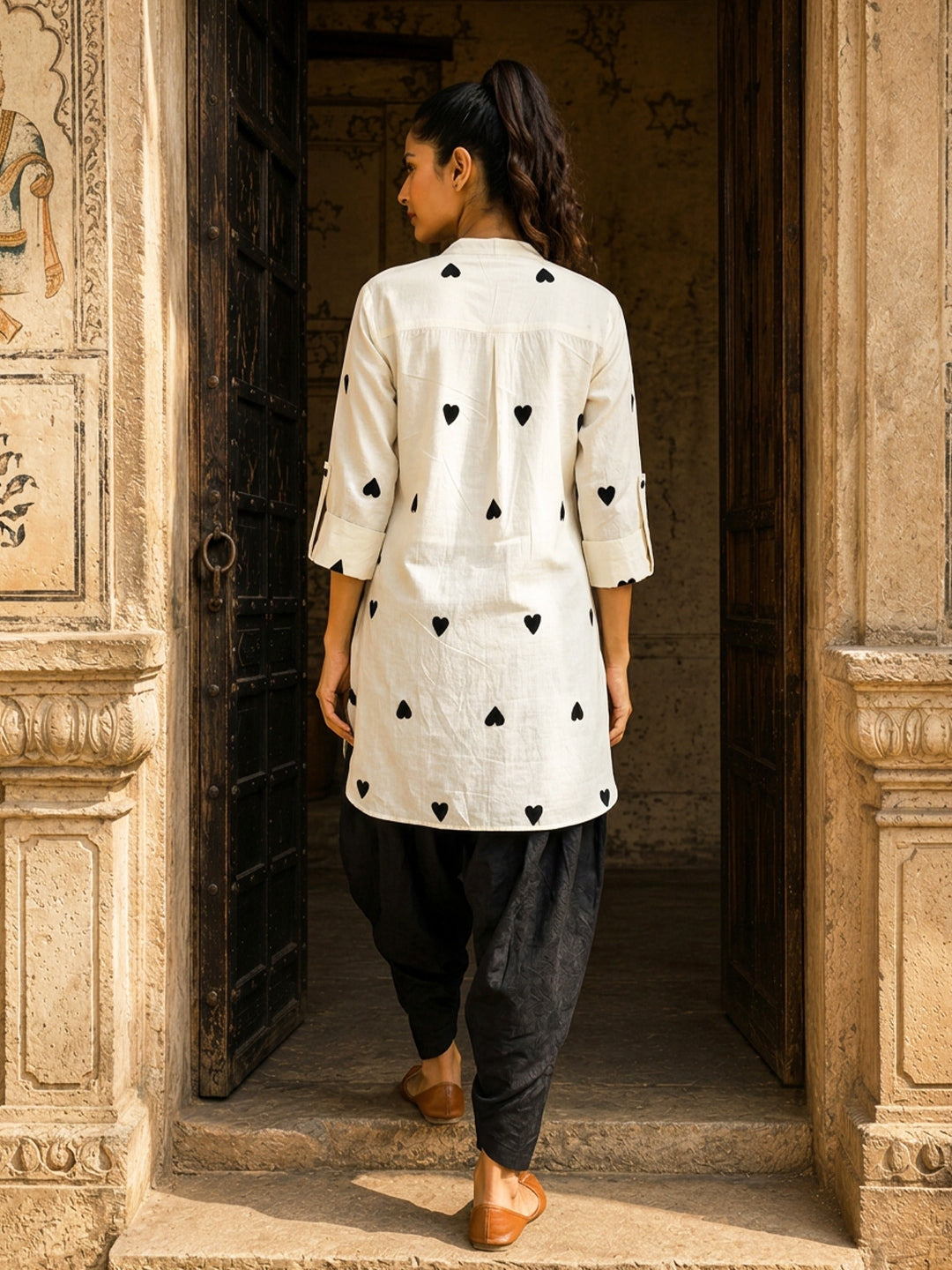 KoraKanvas Heartscape Tunic Shirt 3