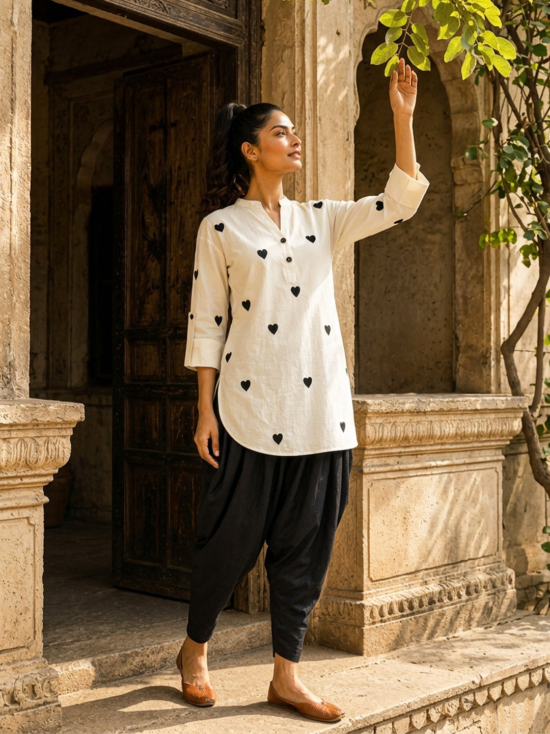 KoraKanvas Heartscape Tunic Shirt 4