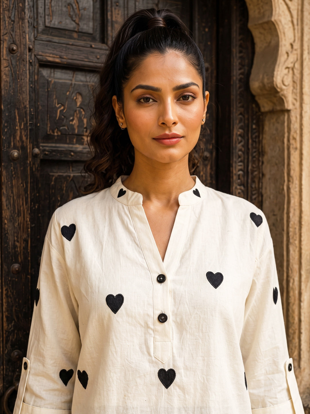 KoraKanvas Heartscape Tunic Shirt 5