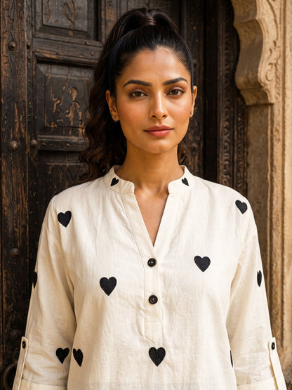 KoraKanvas Heartscape Tunic Shirt 5