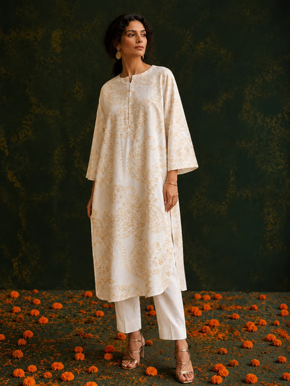 KoraKanvas Heirloom Paisley Kurta Set 2