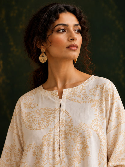 KoraKanvas Heirloom Paisley Kurta Set 5