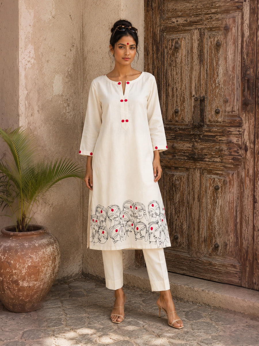 KoraKanvas Her Stories Kurta Set 1