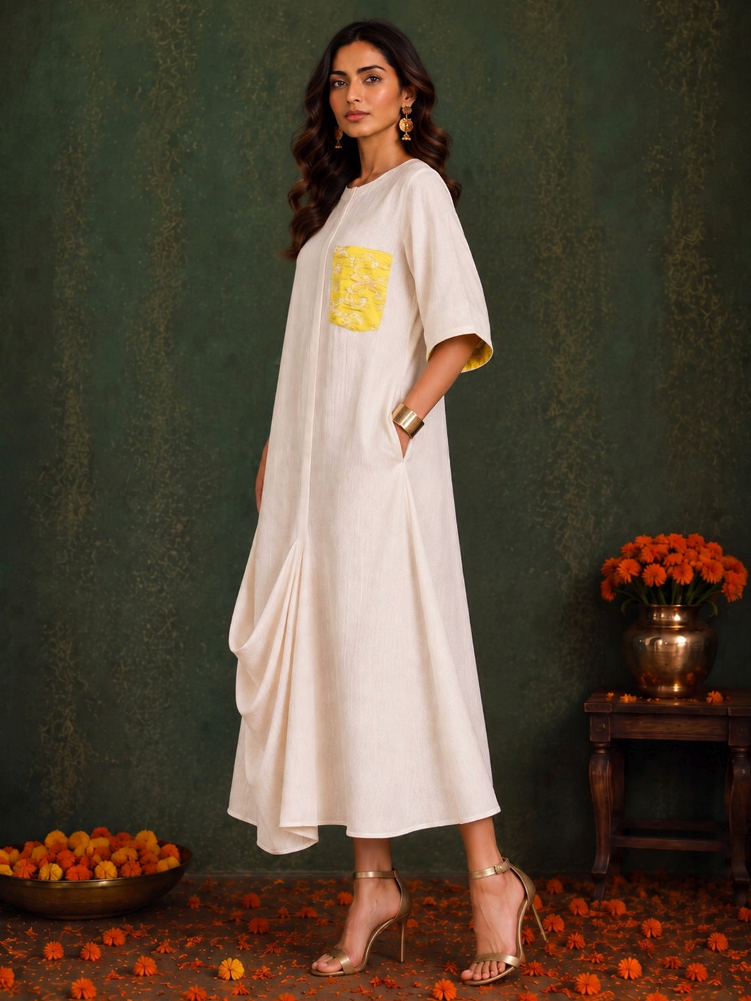 KoraKanvas Marigold Fusion Dress 2