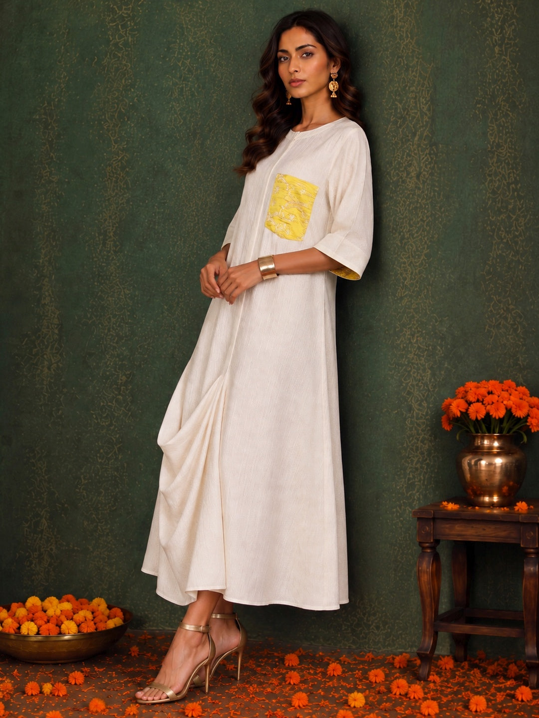 KoraKanvas Marigold Fusion Dress 4