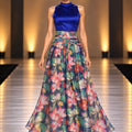 KoraKanvas Midnight Bloom Skirt Set