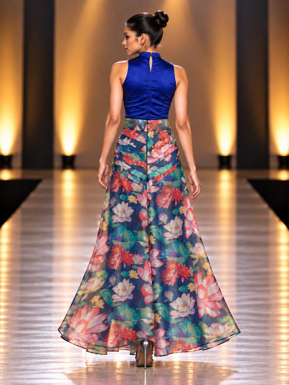 KoraKanvas Midnight Bloom Skirt Set 3