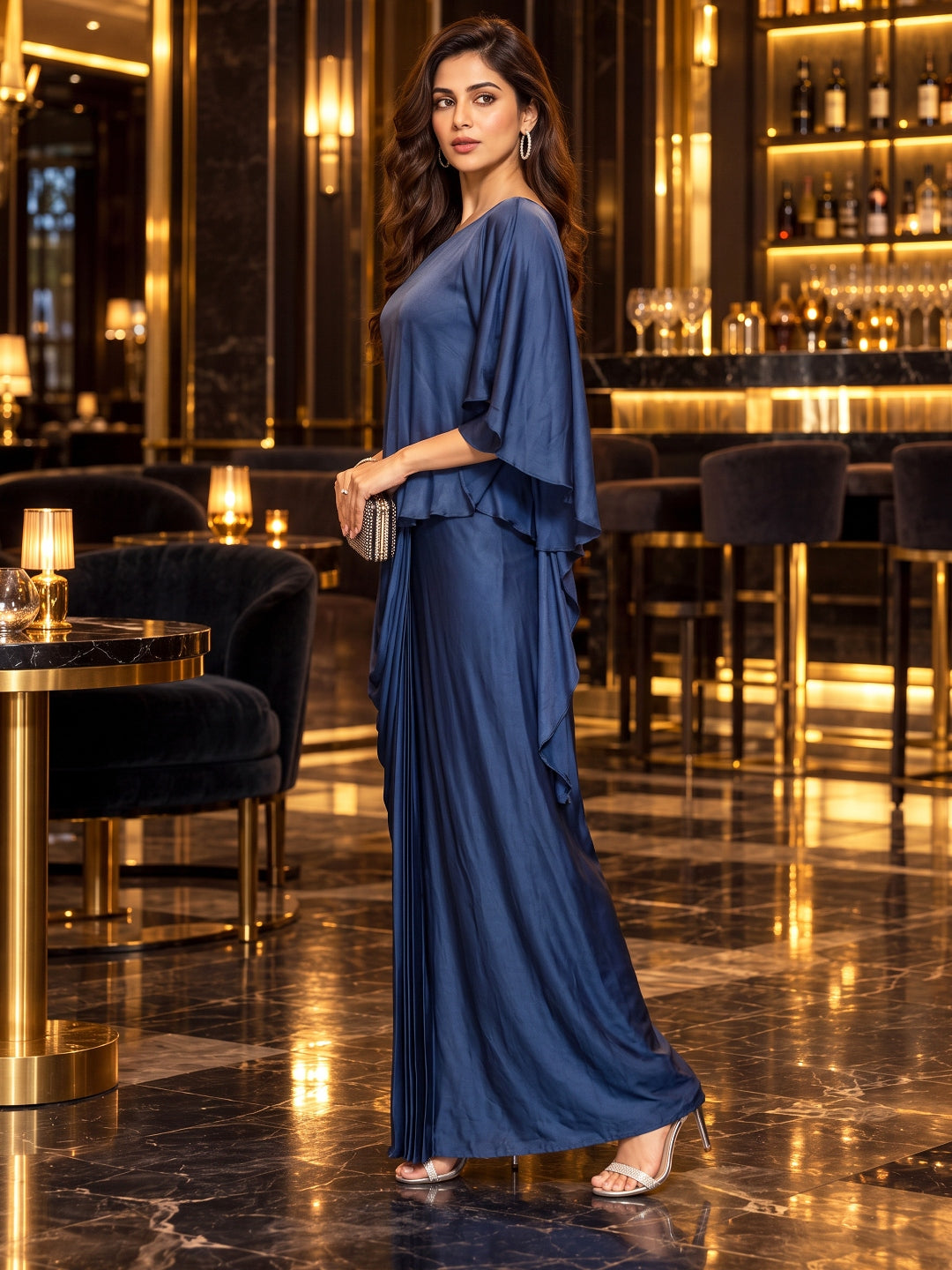 KoraKanvas Midnight Muse Drape Skirt Set 2