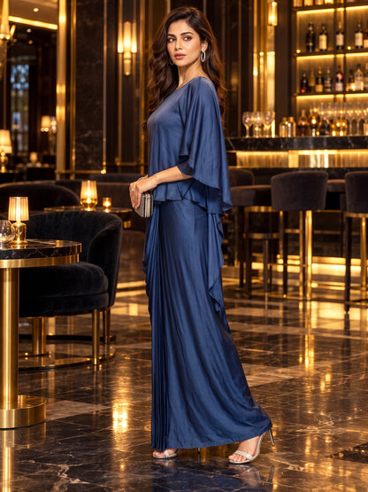 KoraKanvas Midnight Muse Drape Skirt Set 2