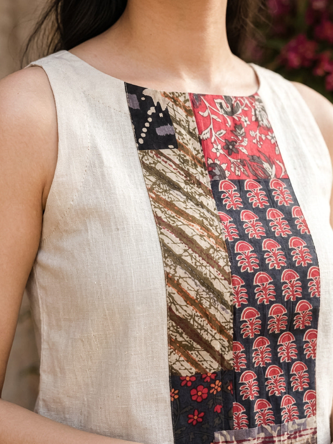 KoraKanvas Mosaic Cotton Flex Top 2