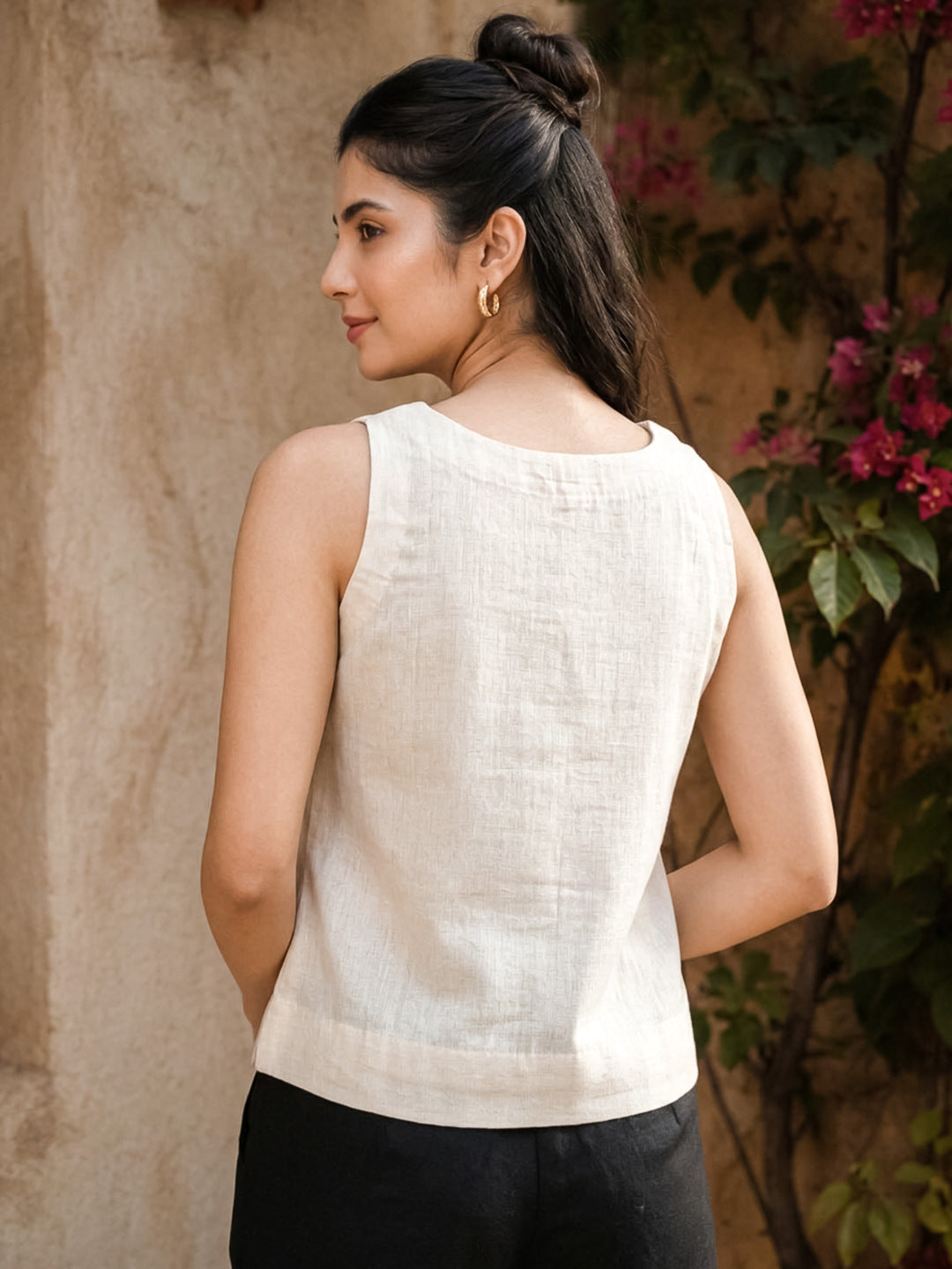 KoraKanvas Mosaic Cotton Flex Top 3