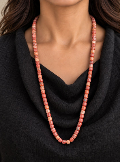 KoraKanvas Natural Beads Opera Necklace 1