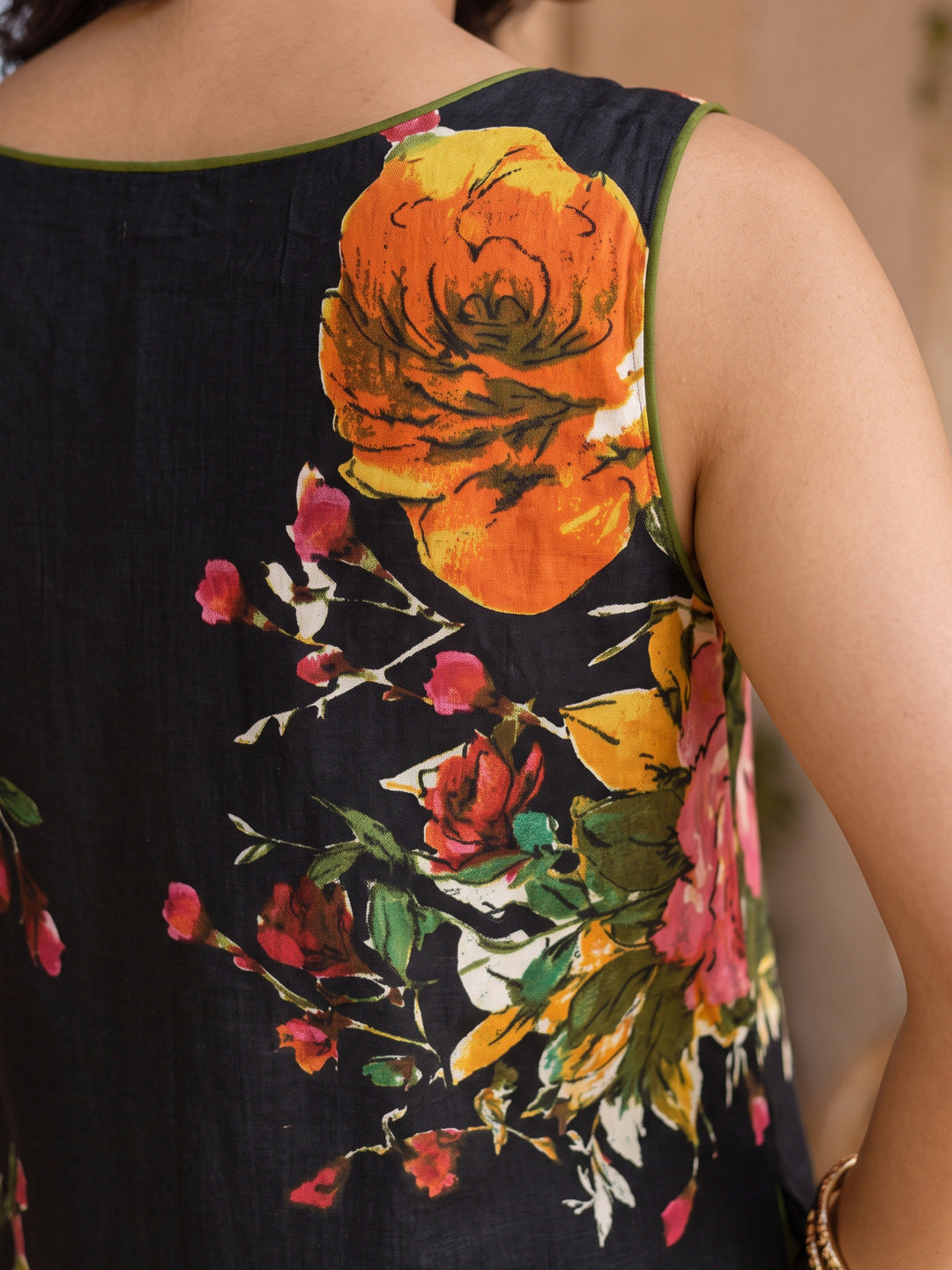 KoraKanvas Noir Bloom Dress 4