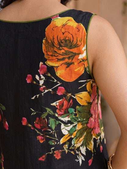 KoraKanvas Noir Bloom Dress 4
