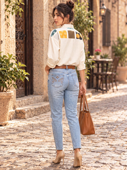 KoraKanvas Patchwork Stories Shirt 3