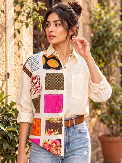 KoraKanvas Patchwork Stories Shirt 5