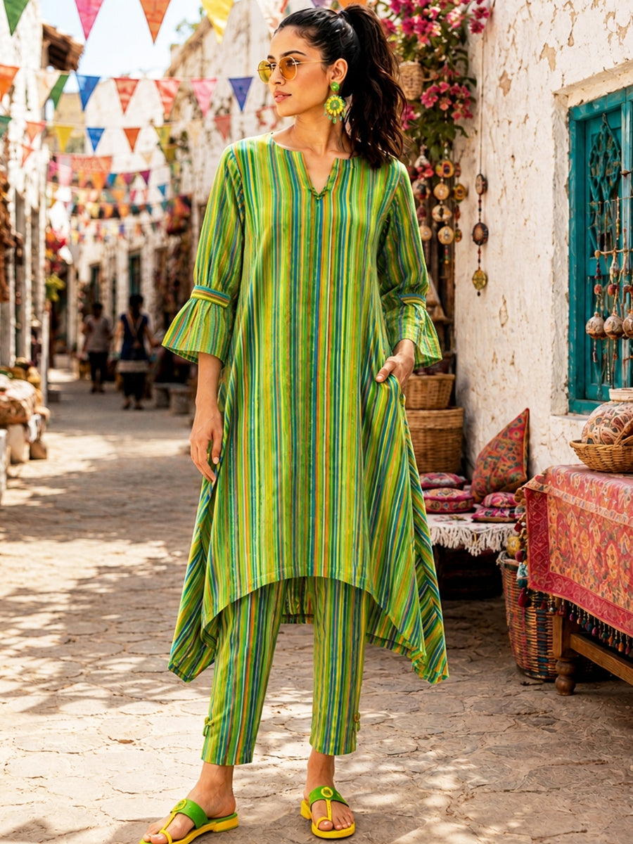 KoraKanvas Quirky Fusion Co-ord Set 1