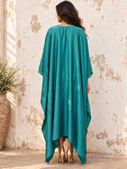 KoraKanvas Rama Luxe Silk Kaftan 3