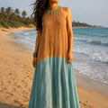 KoraKanvas Sand and Sea Ombre Maxi Dress