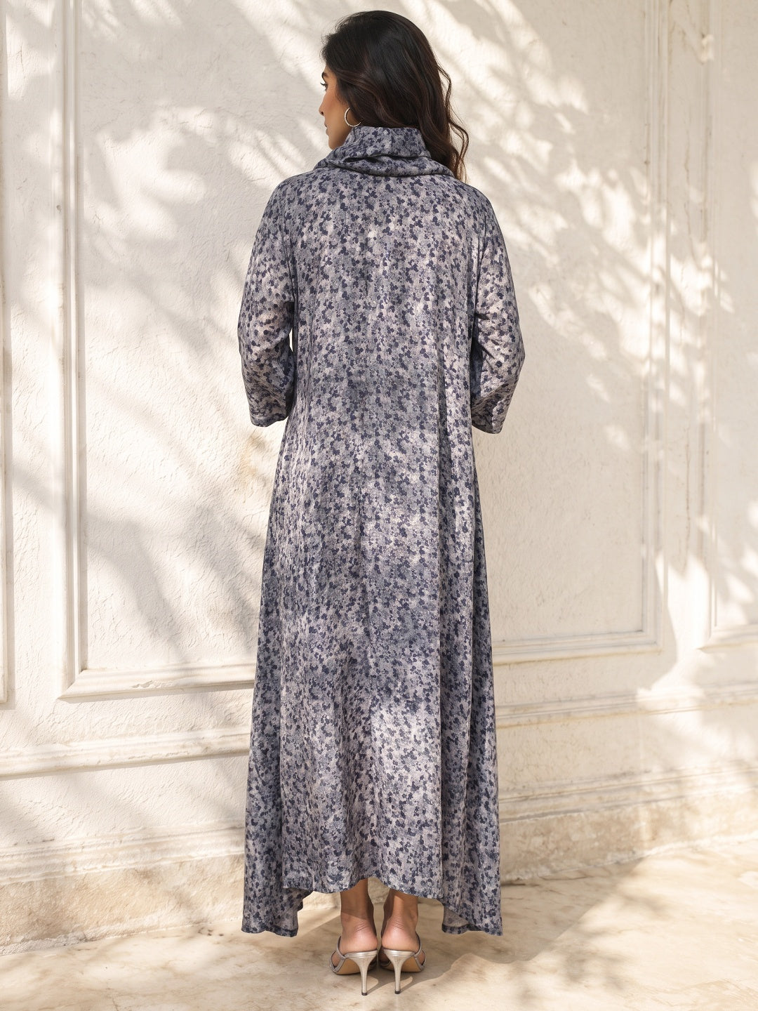 KoraKanvas Shadow Bloom Sheer Linen Tunic 3